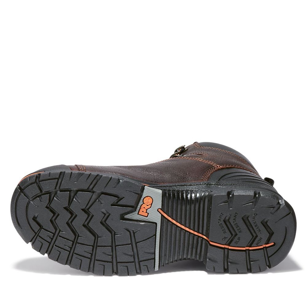 Bocanci De Muncă Timberland Barbati Maro Inchis - Pro® Endurance 6\" Steel Toe - Romania - DEAQHS350